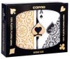 Copag 1546 Elite Plastic Playing Cards: Narrow, Regular Index, Black/Gold